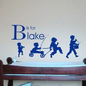  Boy Parade Personalized Wall Decal: Home & Kitchen