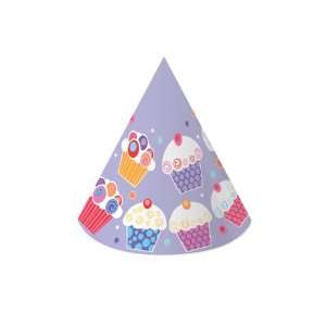 Sweet Cupcake Children Party Hats Toys & Games