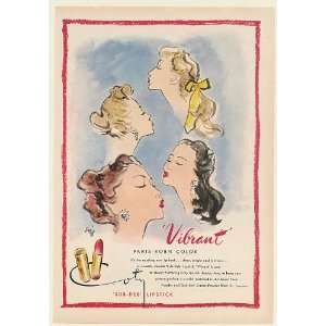   Deb Lipstick Vibrant Paris Born Color Print Ad (53129)