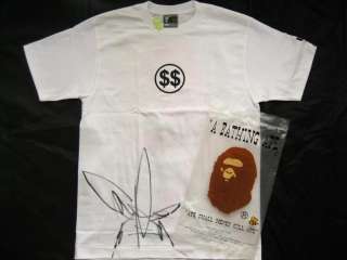 Mega rare A Bathing Ape x Futura T shirt with Autograph  