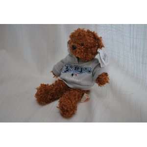    TAMPA BAY RAYS OFFICIAL LOGO 8IN HOODIE TEDDY BEAR 