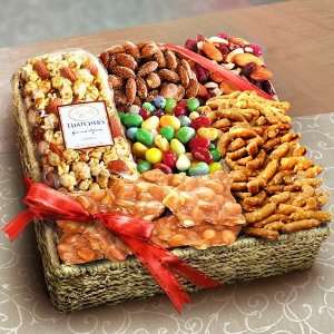 Caramel, Nuts and Crunch Gift Basket Grocery & Gourmet Food