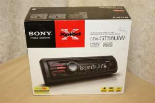 Sony CDX GT56UIW Car CD Receiver w/USB Input NEW!  