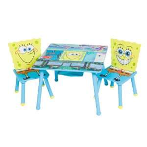  Nickelodeon Spongebob Square Storage Table and Chair with 
