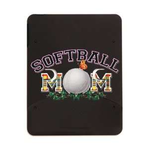    iPad 5 in 1 Case Matte Black Softball Mom With Ivy 