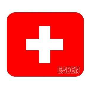 Switzerland, Baden mouse pad