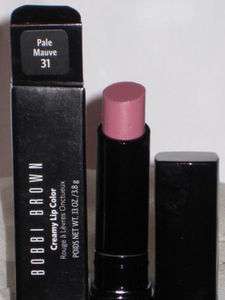 NIB LED Bobbi Brown creamy lip in color of PALE MAUVE #31  