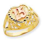 Tone Heart Ring    Two Tone Heart Ring