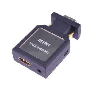   Audio to HDMI Video Converter Adapter V1.3 HD HDTV 1080P Electronics