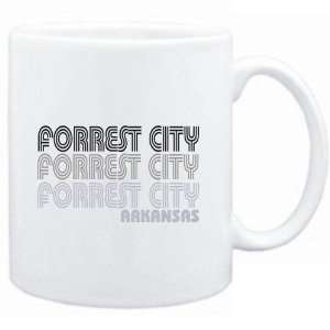  Mug White  Forrest City State  Usa Cities Sports 