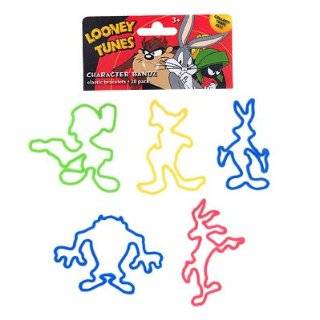Looney Tunes Boys Logo Bandz Silly Kids Bands 20PK : Toys & Games 