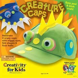  Creativity For Kids Creature Caps Toys & Games