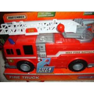  Matchbox to the Rescue Fire Truck: Toys & Games