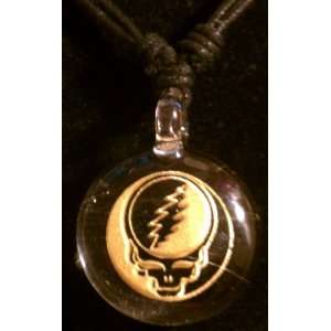   Garcia Dancing Bear Steal Your Face Pendant on Cord: Everything Else