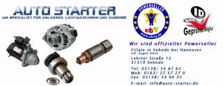 ANLASSER/STARTER VW GOLF IV/4 (1J1) 1.9 TDI Neu 25  