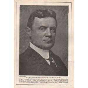  1914 Print Charles Symour Whitman New York Governor 