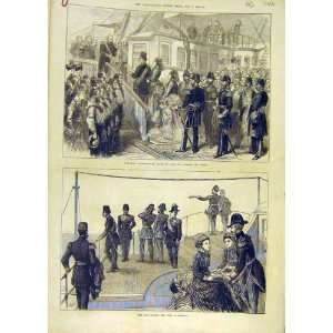   Shah Fleet Spithead Portsmouth Liverpool Mersey 1873