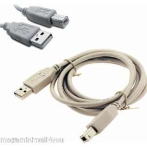  6FT COMPUTER PRINTER USB CABLE 