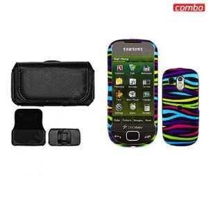 Samsung R860/R850/Caliber Combo Rainbow Zebra Design Protective Case 