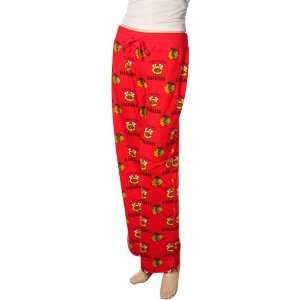  Chicago Blackhawks Ladies Red Maverick Pajama Pants