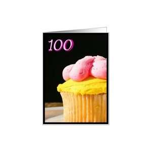  Happy 100th Birthday Muffin Card: Toys & Games