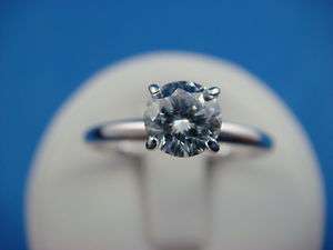   CT. SOLITAIRE ENGAGEMENT RING CERTIFIED 14 K AND PLATINUM SET  