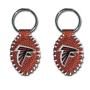  Atlanta Falcons   NFL Stitched Football Shape Key Ring (2 