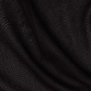  60 Wide Chiffon Knit Black Fabric By The Yard: Arts 