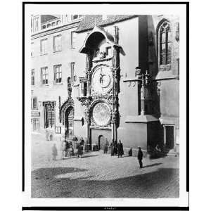  Astronomical clock,town hall, Prague, Czech Republic