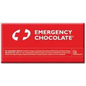    Bloomsberry Emergency Dark Chocolate Bar 3.5oz 