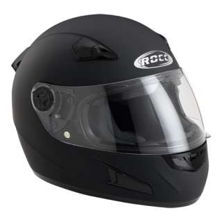 ROCC 440 Helm mit Sonnenblende   Matt schwarz, Größe L  