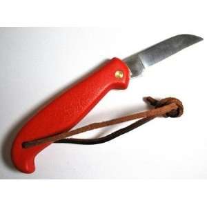  Sheffield Knives Lambsfoot Single Blade Action Knife Red w 