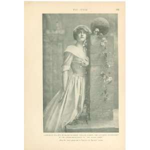  1907 Print Actress Gabrielle Ray 