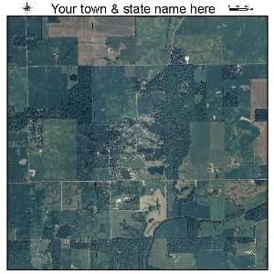  Aerial Photography Map of Shamrock Lakes, Indiana 2010 IN 