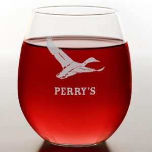  Duck Stemless Red Wine Glass: Kitchen & Dining