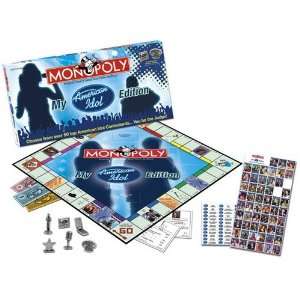 Monopoly Board Game Set American Idol Edition : Toys & Games :  
