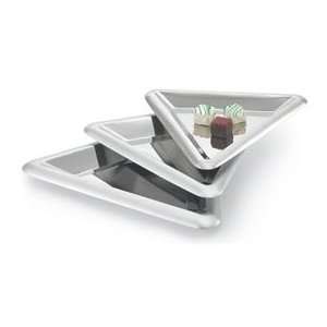 The Vollrath Company 82066 Stainless Serving Tray 13Diam., Triangle 