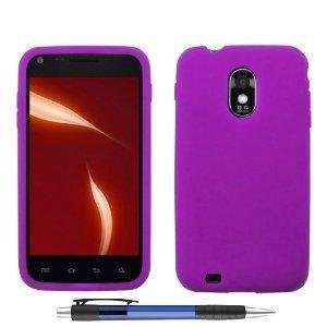Purple Premium Design Protector Soft Cover Case for SAMSUNG EPIC TOUCH 