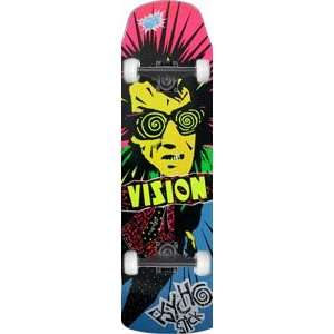  Vision Og Psycho Stick Complete Skateboard   10x30.5 Blue 