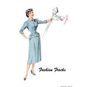   : Exclusive By Buyenlarge Fashion Frocks 20x30 poster: Home & Kitchen
