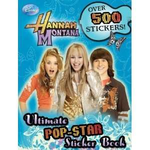  Hannah Montana Ultimate Pop Star Sticker Book [Paperback 