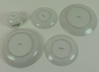 Lot of 5 Vintage 1930s Arzberg Porcelain Bowls & Plates  