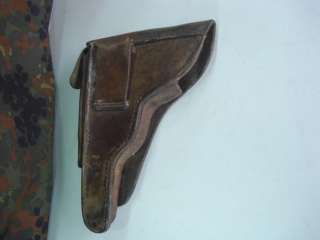 WWII ORIGINAL OFFICER’S LUGER P.08 LEATHER HOLSTER  