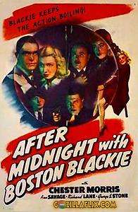 After Midnight with Boston Blackie CHESTER MORRIS DVD Factory Sealed 