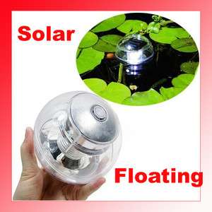 Solar Garden Water Floating Waterproof LED Light Ball  