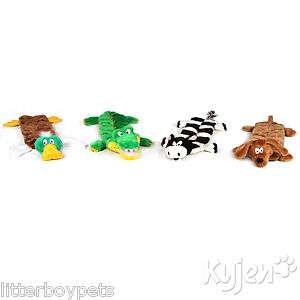 Kyjen Plush Puppies ANIMAL SQUEAKER MAT Dog Toys  