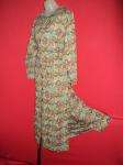 PERUVIAN CONNECTION Earthy Ethnic Indian Blanket Coat Small Medium 