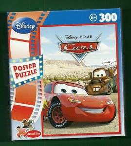 Disney * PIXAR CARS * 300pc POSTER PUZZLE {NIB}  