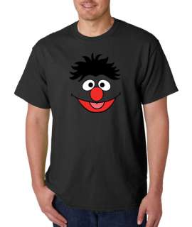 Ernie Face Sesame Street 100% Cotton Tee Shirt  