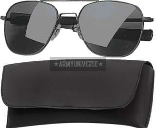 Military 52mm Pilots US Air Force Aviator Sunglasses  